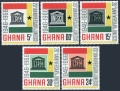 Ghana 264-268, 268a sheet