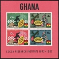 Ghana 323-326 sheets, 326a sheet