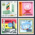 Ghana 344-347, 347a sheet