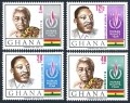 Ghana 348-351, 351a sheet