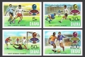 Ghana 535-538, 539 ad sheet imperf