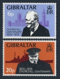 Gibraltar 316-317, 317a sheet