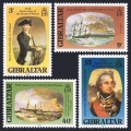 Gibraltar 394-397, 396a sheet