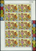 Gibraltar 543-544 sheets