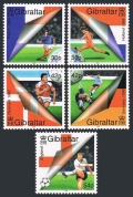 Gibraltar 832-836, 835a sheet