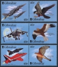 Gibraltar 889c, 889d sheets