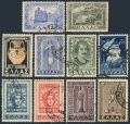 Greece 506-515 used