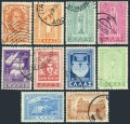 Greece 520-522, 525-534 used