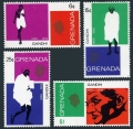 Grenada 337-340, 340a sheet