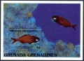 Grenada Grenadines 1356 ao sheet, 1357