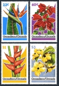 Grenada Grenadines 313-316, 317 sheet