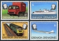 Grenada Grenadines 328-331, 332 sheet