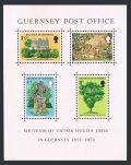 Guernsey 123-126, 126a sheet