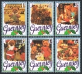 Guernsey 609-614, 614a sheet
