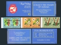 Guyana 331-333 booklet, 334-335, 334-335a