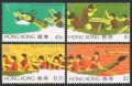 Hong Kong 443-446, 446b sheet