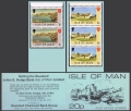 Isle of Man 13 x2, 21x3 booklet 20p