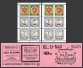 Isle of Man 146a booklet 40p