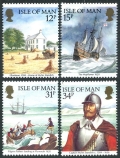 Isle of Man 308-311, 311a sheet