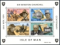 Isle of Man 48-51, 51a sheet