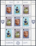 Isle of Man 86-91 sheets