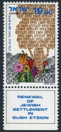 Israel 755/tab