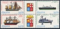 Italy 1273-1276a block/labels