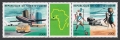 Ivory Coast 740-741a pair/label