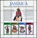 Jamaica 402-405, 405a sheet
