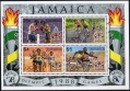 Jamaica 694-697, 697a sheet