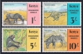 Kenya 355-358, 359 sheet