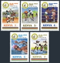 Kenya 414-418, 419 sheet