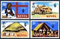 Kenya 80-83, 83a sheet