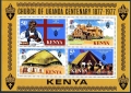 Kenya 80-83, 83a sheet