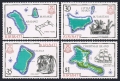 Kiribati 369-372 sheets of 10