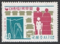 Korea South  317, 317a sheet