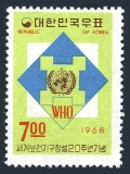 Korea South 598, 598a sheet