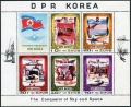 Korea DPR 1944-1947, 1947a, 1948 sheets