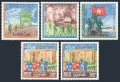 Laos 168-170, C52-C53, C53a sheet