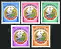 Laos 272-276, 276a sheet