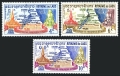 Laos 89-91, 91a sheet mlh
