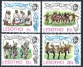 Lesotho 191-194, 194a sheet