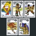Lesotho 593-597, 598