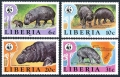 Liberia 1009-1012