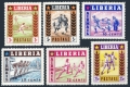 Liberia 347-349, C88-C90, C90a, C90a imperf