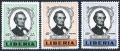 Liberia 385-386, C122, 386a sheet