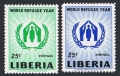 Liberia 388, C124, C124a sheet