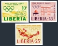 Liberia 418-420 imperf