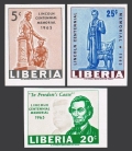 Liberia 423-425 imperf