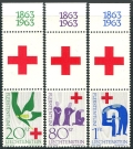 Liechtenstein 376-378-label